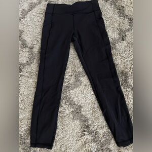 Lululemon black leggings - size 8